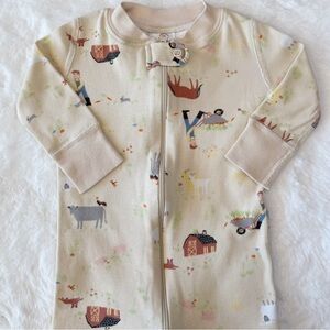 Hanna Andersson Baby Boys Farm One Piece